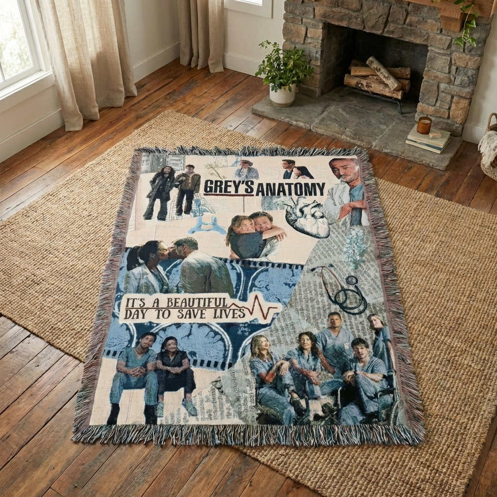 Handmade Grey's Anatomy Blankets