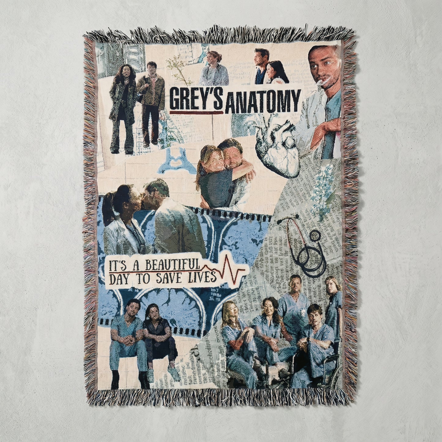 Handmade Grey's Anatomy Blankets