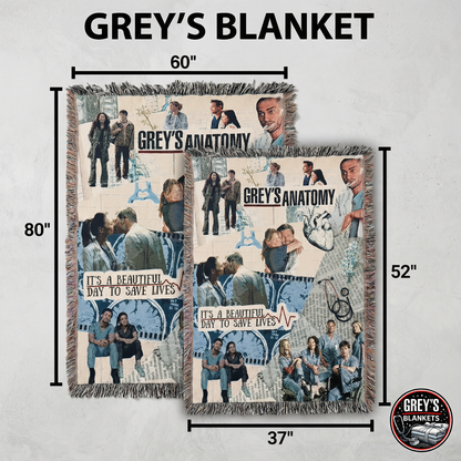 Handmade Grey's Anatomy Blankets